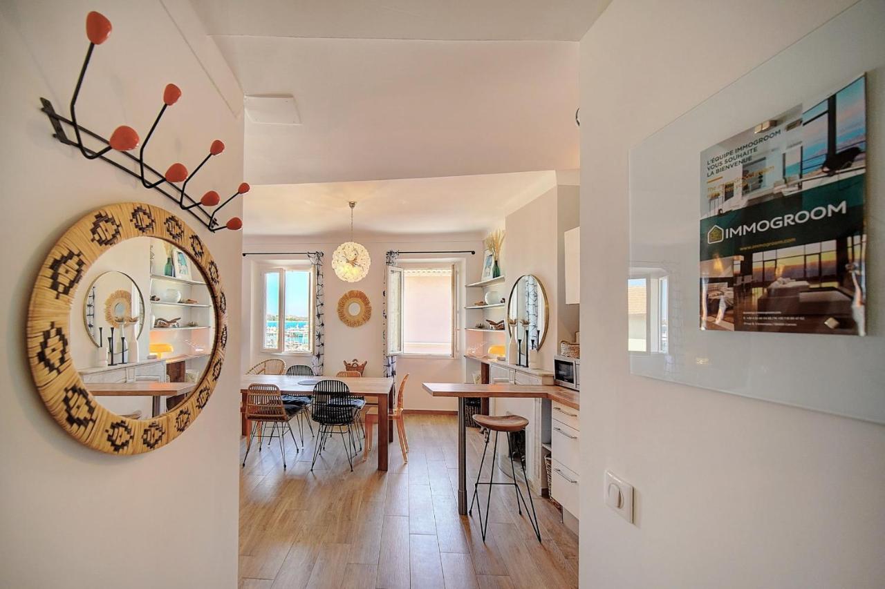 Immogroom - Sea View Apartment - 3 Min From Beach - Ac Κάννες Εξωτερικό φωτογραφία